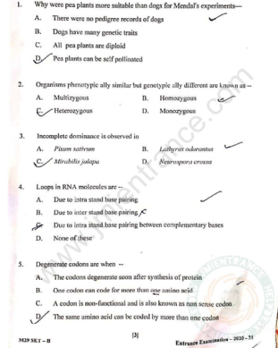 jamia-m.sc-bioscience-2020-previous-year-entrance-question-paper-pdf-page-1