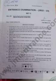 BEd Nursery Education 2022 - Jamia Entrance Question Paper