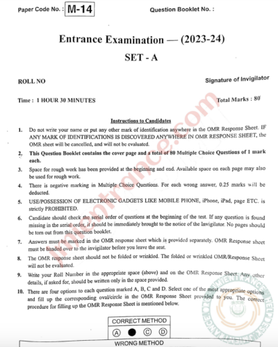 jamia-ma-hrm-2023-entrance-question-paper