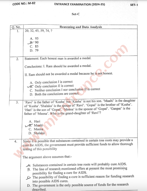Jamia-mba-healthcare-hospital-2024-entrance-question-paper-pdf-free-download